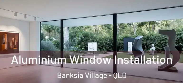 Aluminium Window Installation Banksia Village - QLD