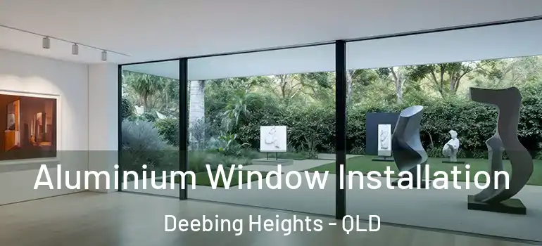 Aluminium Window Installation Deebing Heights - QLD