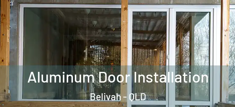 Aluminum Door Installation Belivah - QLD