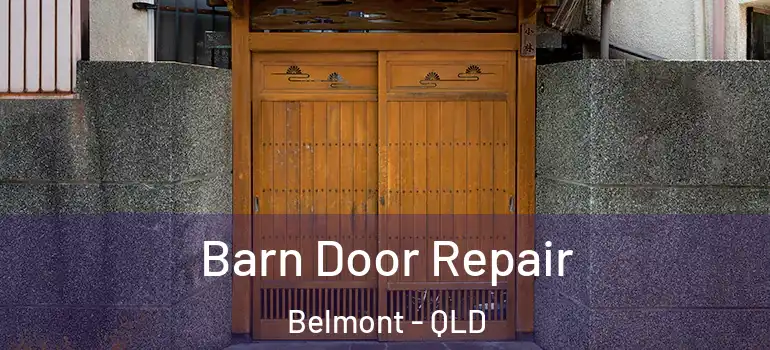 Barn Door Repair Belmont - QLD