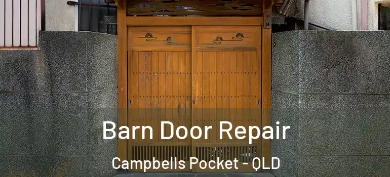 Barn Door Repair Campbells Pocket - QLD