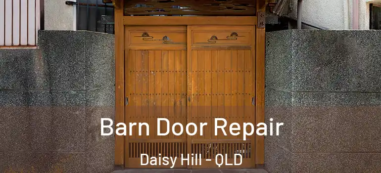 Barn Door Repair Daisy Hill - QLD