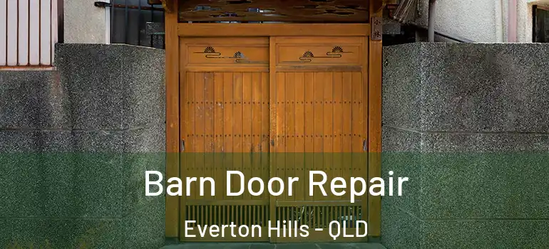 Barn Door Repair Everton Hills - QLD