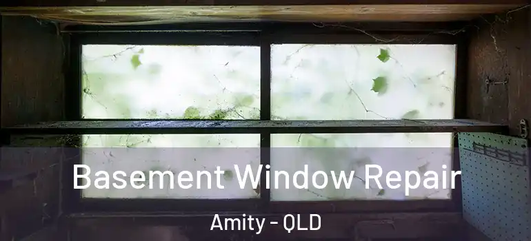 Basement Window Repair Amity - QLD