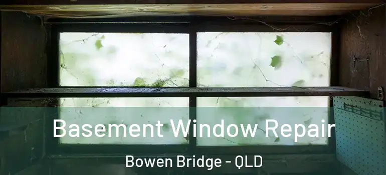 Basement Window Repair Bowen Bridge - QLD
