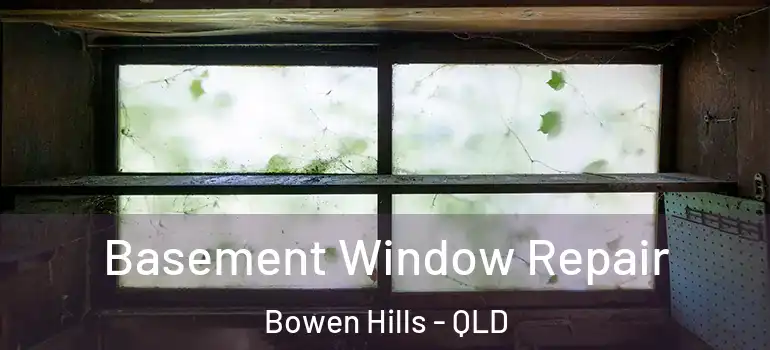 Basement Window Repair Bowen Hills - QLD