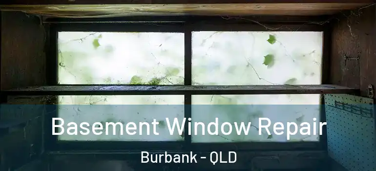 Basement Window Repair Burbank - QLD