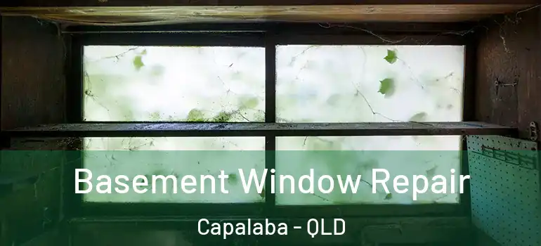 Basement Window Repair Capalaba - QLD