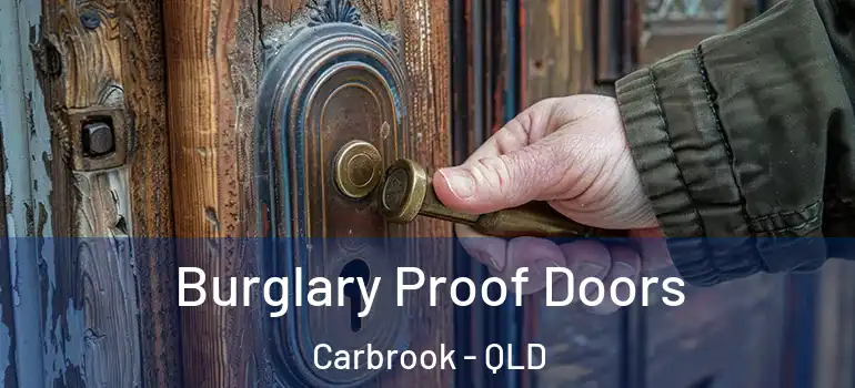  Burglary Proof Doors Carbrook - QLD