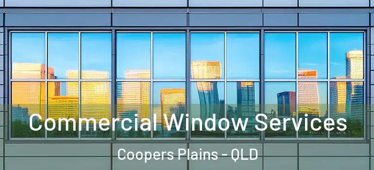 Commercial Window Services Coopers Plains - QLD