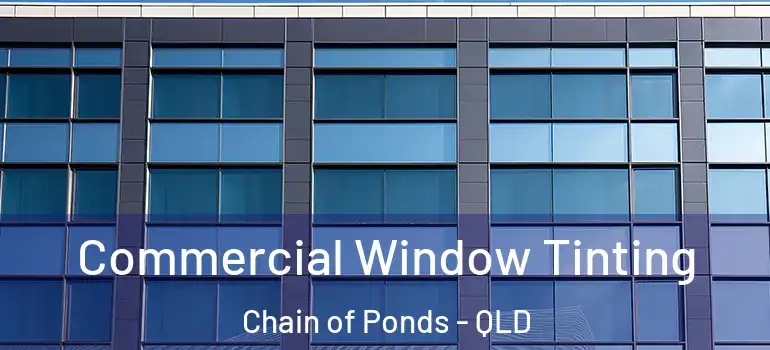 Commercial Window Tinting Chain of Ponds - QLD