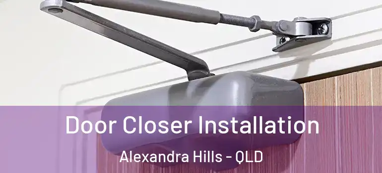Door Closer Installation Alexandra Hills - QLD