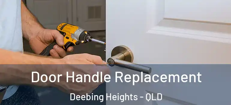 Door Handle Replacement Deebing Heights - QLD