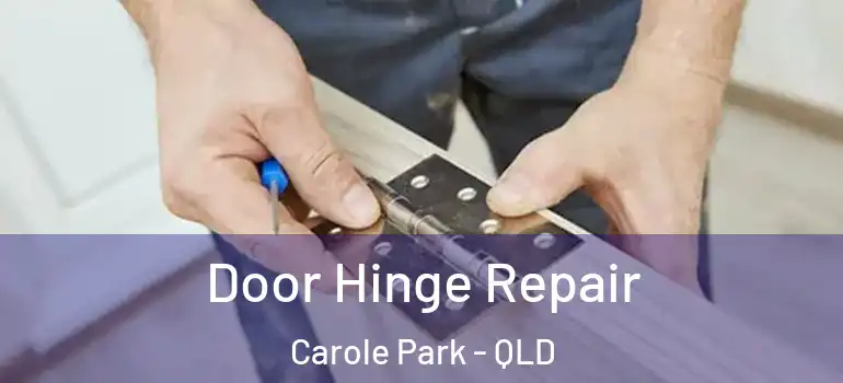 Door Hinge Repair Carole Park - QLD