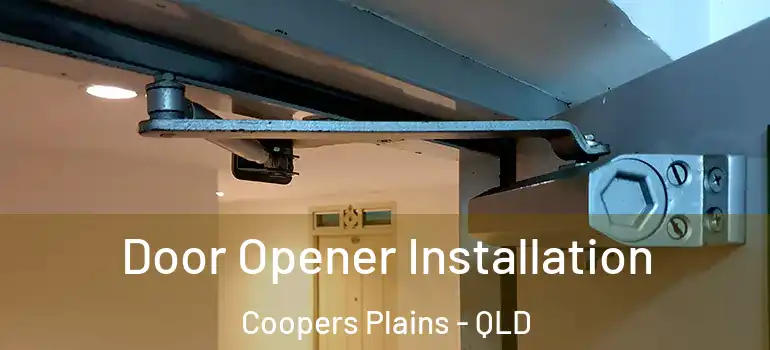 Door Opener Installation Coopers Plains - QLD
