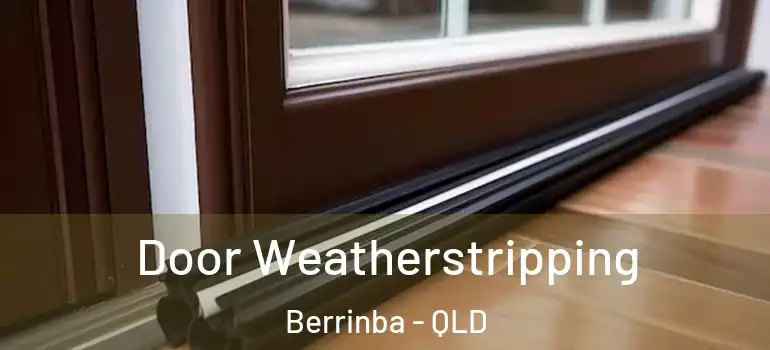 Door Weatherstripping Berrinba - QLD