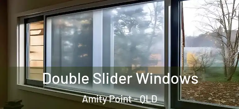 Double Slider Windows Amity Point - QLD