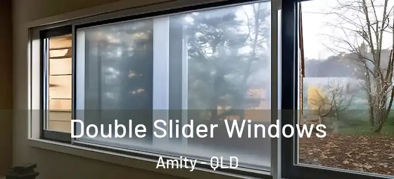 Double Slider Windows Amity - QLD