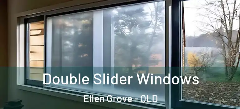 Double Slider Windows Ellen Grove - QLD