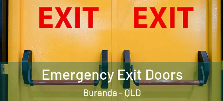 Emergency Exit Doors Buranda - QLD