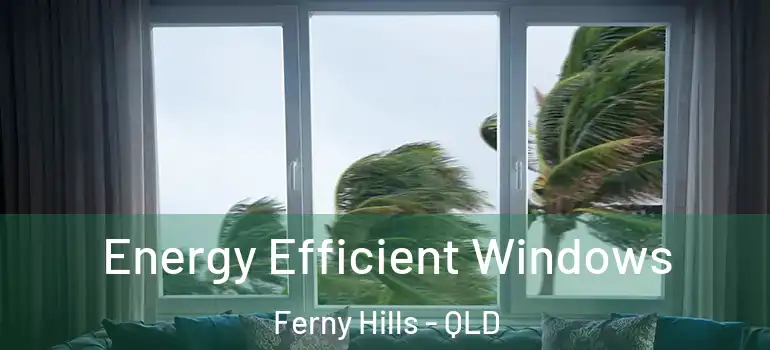 Energy Efficient Windows Ferny Hills - QLD