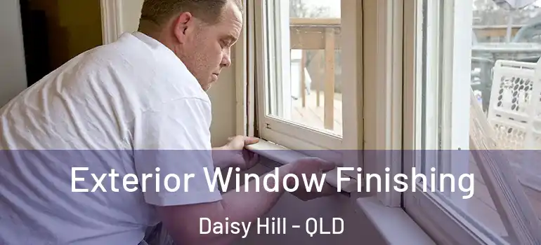 Exterior Window Finishing Daisy Hill - QLD