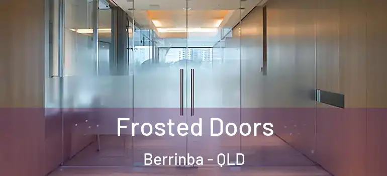 Frosted Doors Berrinba - QLD