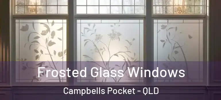 Frosted Glass Windows Campbells Pocket - QLD