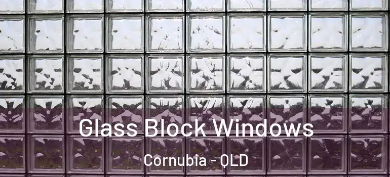 Glass Block Windows Cornubia - QLD