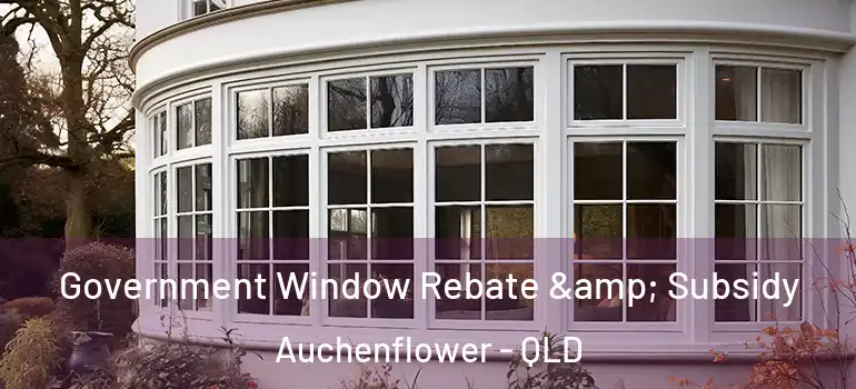  Government Window Rebate & Subsidy Auchenflower - QLD