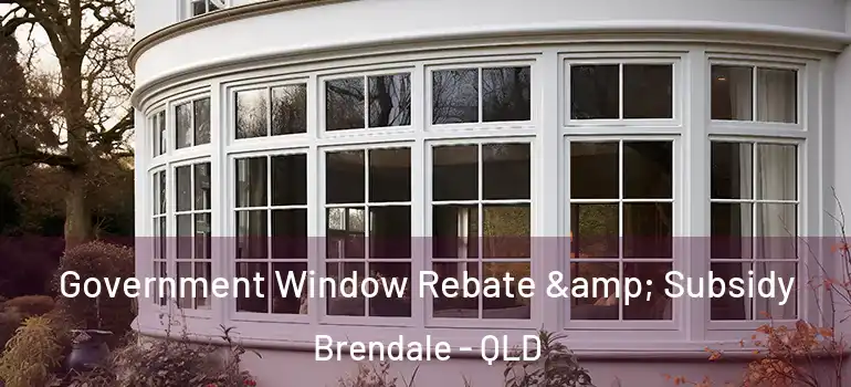 Government Window Rebate & Subsidy Brendale - QLD
