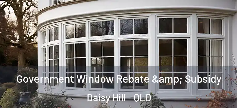 Government Window Rebate & Subsidy Daisy Hill - QLD