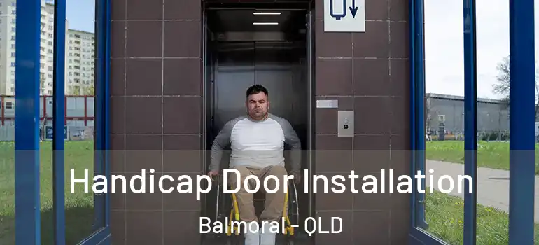 Handicap Door Installation Balmoral - QLD