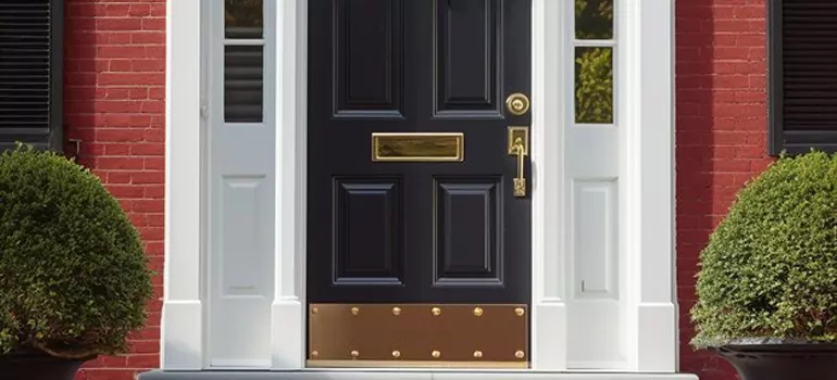 Commercial Door Kick Plate Installation in Brisbane, QLD