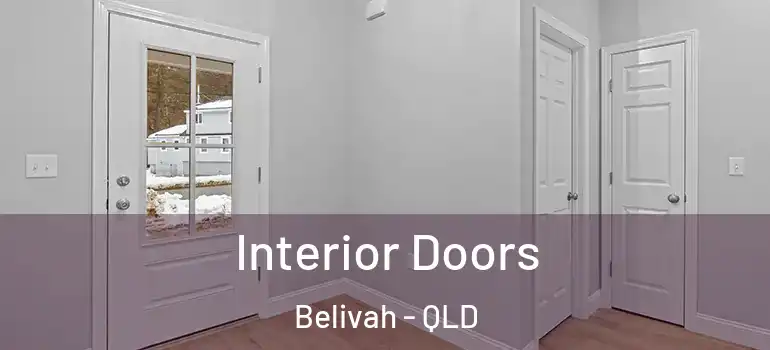 Interior Doors Belivah - QLD