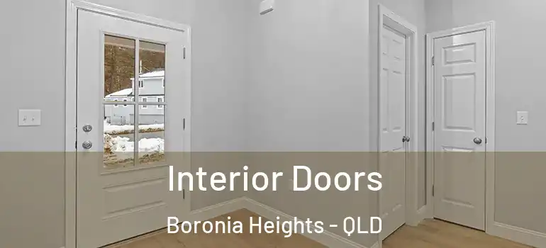 Interior Doors Boronia Heights - QLD