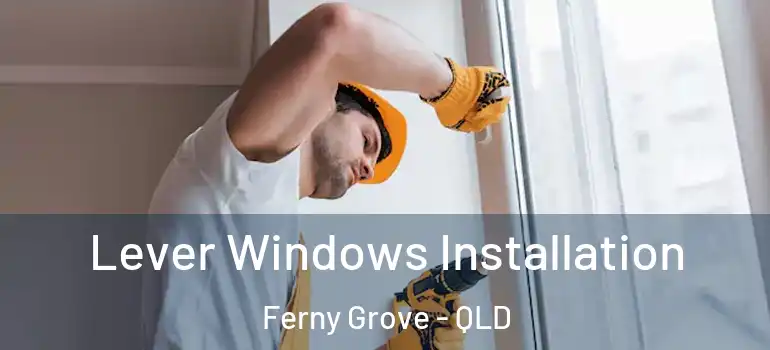  Lever Windows Installation Ferny Grove - QLD