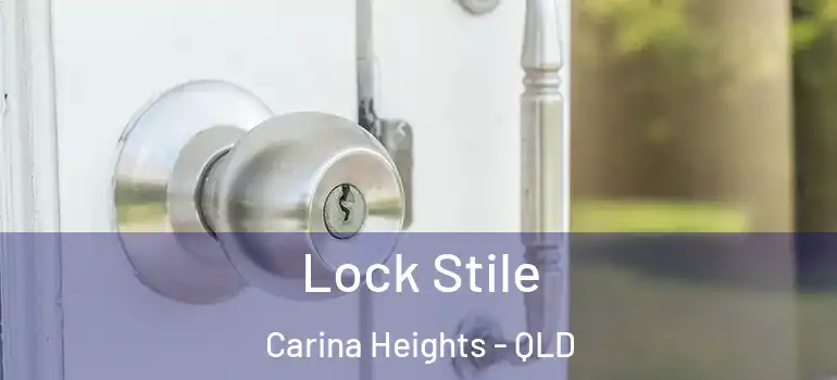  Lock Stile Carina Heights - QLD