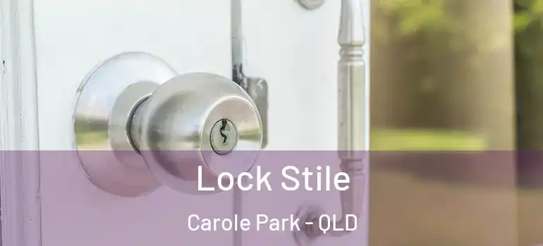  Lock Stile Carole Park - QLD