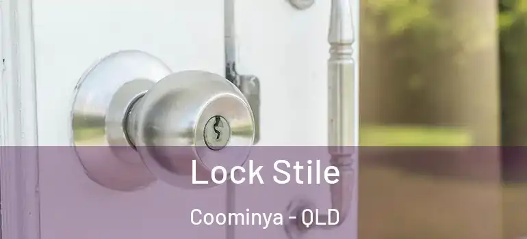 Lock Stile Coominya - QLD