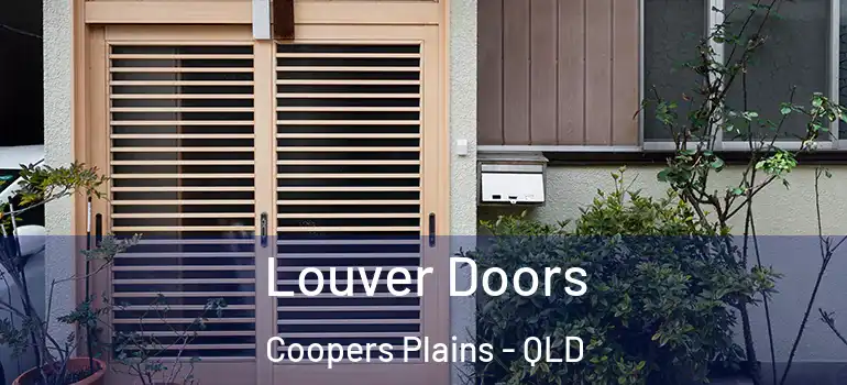Louver Doors Coopers Plains - QLD