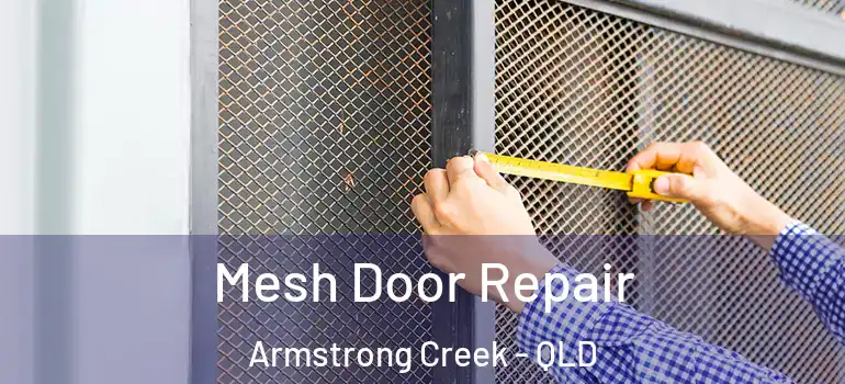 Mesh Door Repair Armstrong Creek - QLD