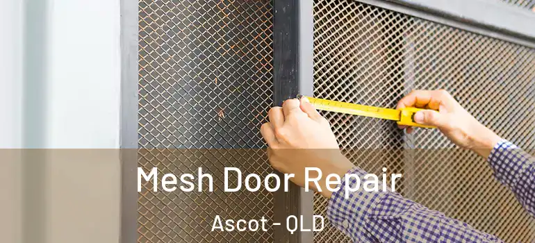 Mesh Door Repair Ascot - QLD