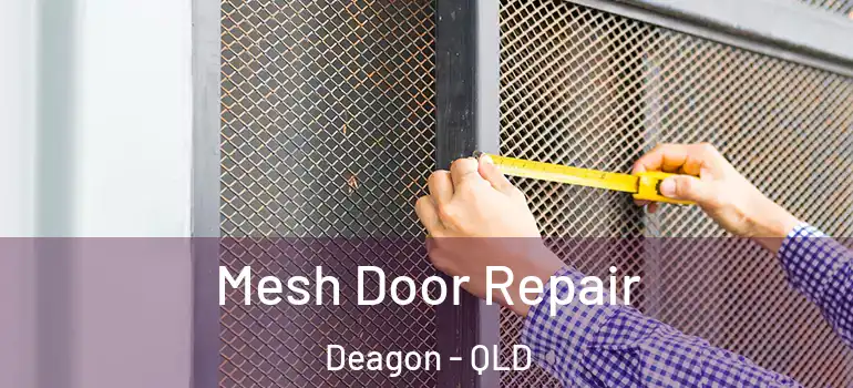 Mesh Door Repair Deagon - QLD