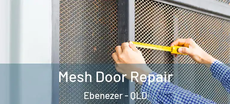 Mesh Door Repair Ebenezer - QLD