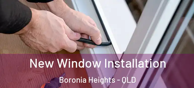 New Window Installation Boronia Heights - QLD