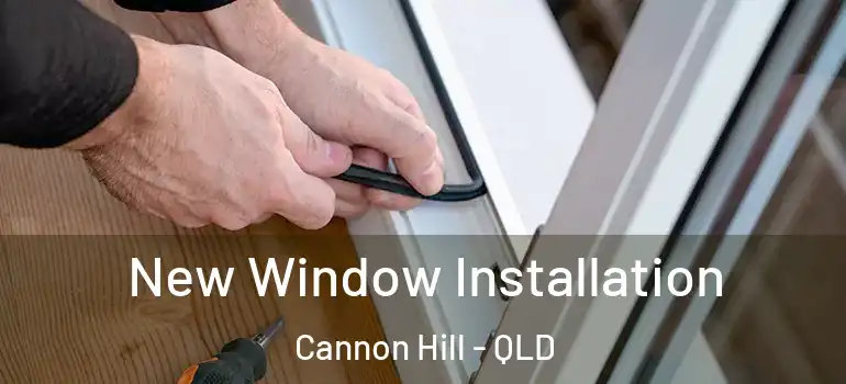 New Window Installation Cannon Hill - QLD