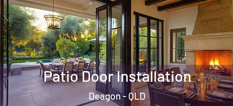 Patio Door Installation Deagon - QLD