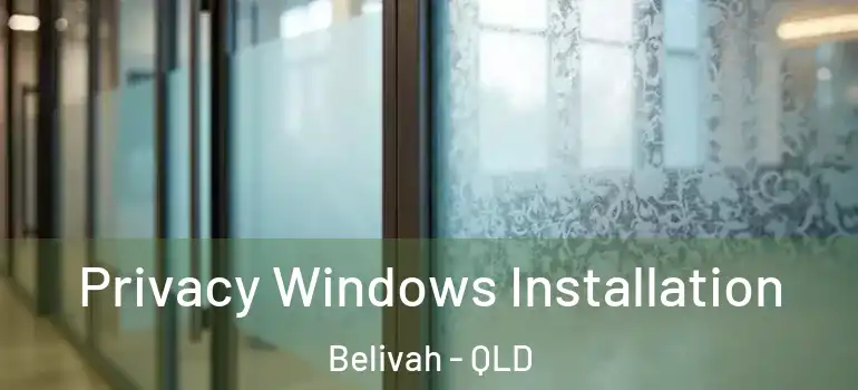Privacy Windows Installation Belivah - QLD
