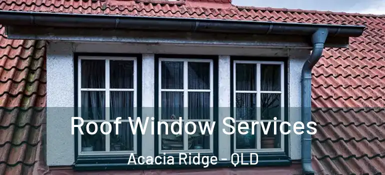 Roof Window Services Acacia Ridge - QLD